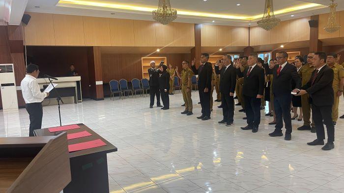 Daftar 23 Nama Pejabat Pemkot Bitung Sulut yang Baru Dilantik, Ada Kepala Dinas