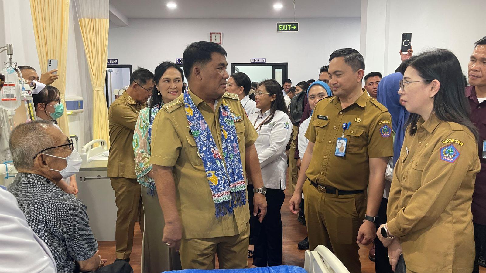 Gubernur Sulut YSK Pantau dr Nicolas Jadi Calon Kadis Kesehatan, Terkesima Inovasi di RSMN Bitung - Tribunmanado.co.id