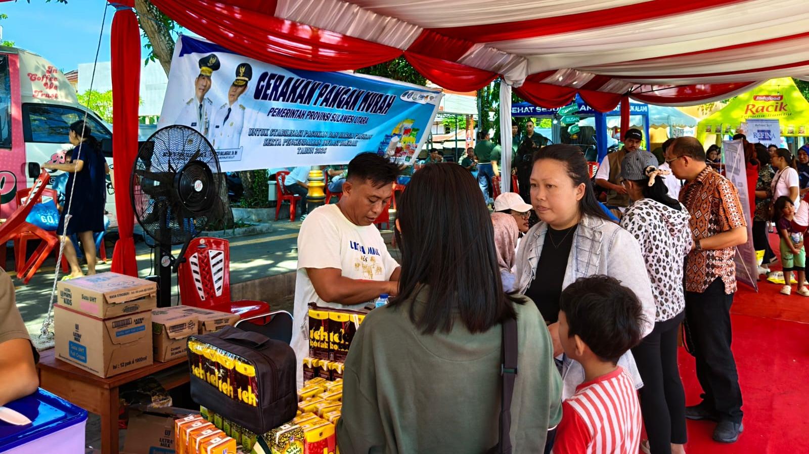 Jelang Pengucapan Syukur Minsel, Pemprov Sulut Jual Bahan Pokok di Bawah Harga Pasar - Tribunmanado.co.id