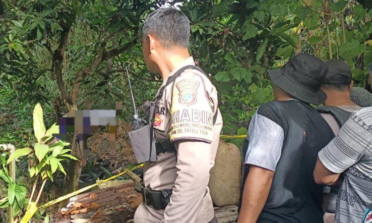 Pria di Tateli Minahasa Sulawesi Utara Ditemukan Tewas di Belakang Rumahnya
