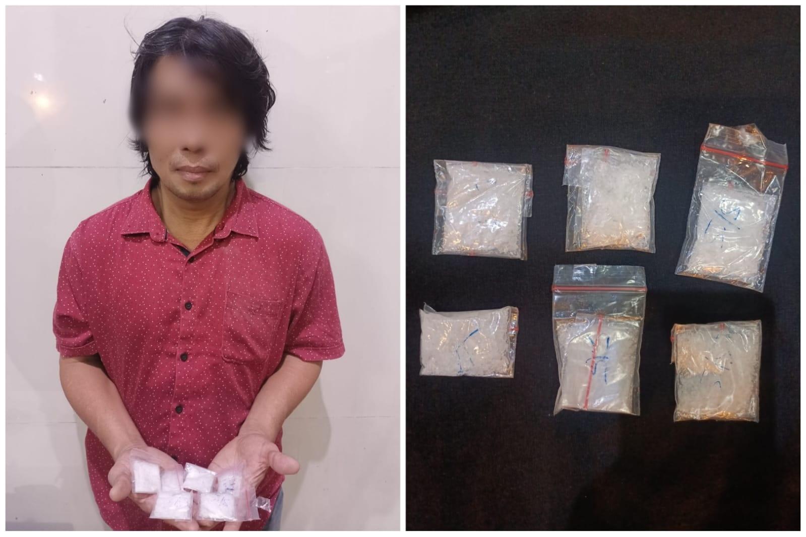 Barang Bukti Capai 31 Gram, Pengedar Sabu yang Ditangkap di Manado Sulawesi Utara Pemain Baru