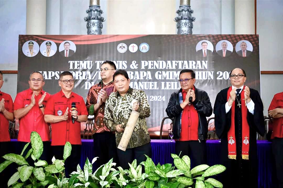Pj Bupati Minahasa Sulawesi Utara Jemmy Kumendong Hadiri Rapat Teknis Hapsa PKB Sinode GMIM