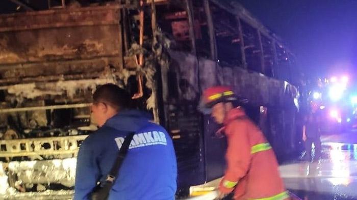 Penyebab Kecelakaan Maut Truk vs Bus, 34 Orang Tewas, 12 Orang Lainnya Alami Luka Bakar