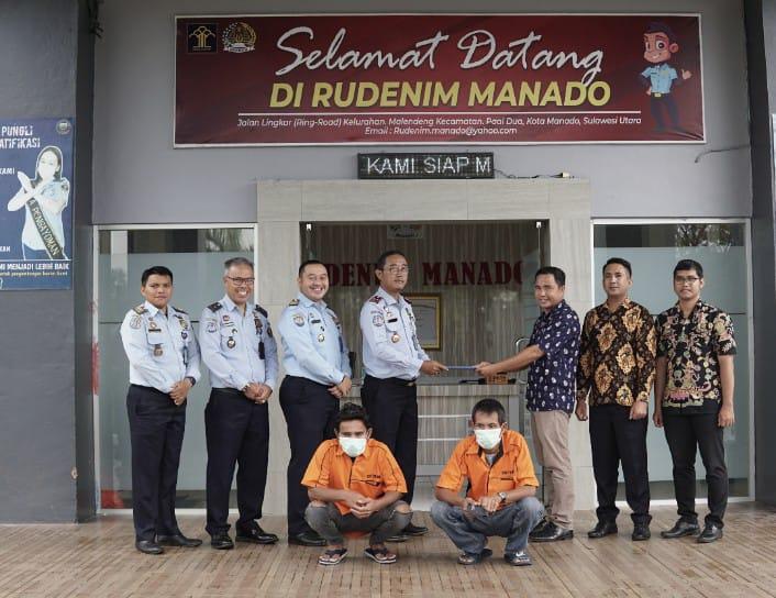 2 WNA asal Filipina Dipindahkan ke Rumah Detensi Imigrasi Manado Sulawesi Utara