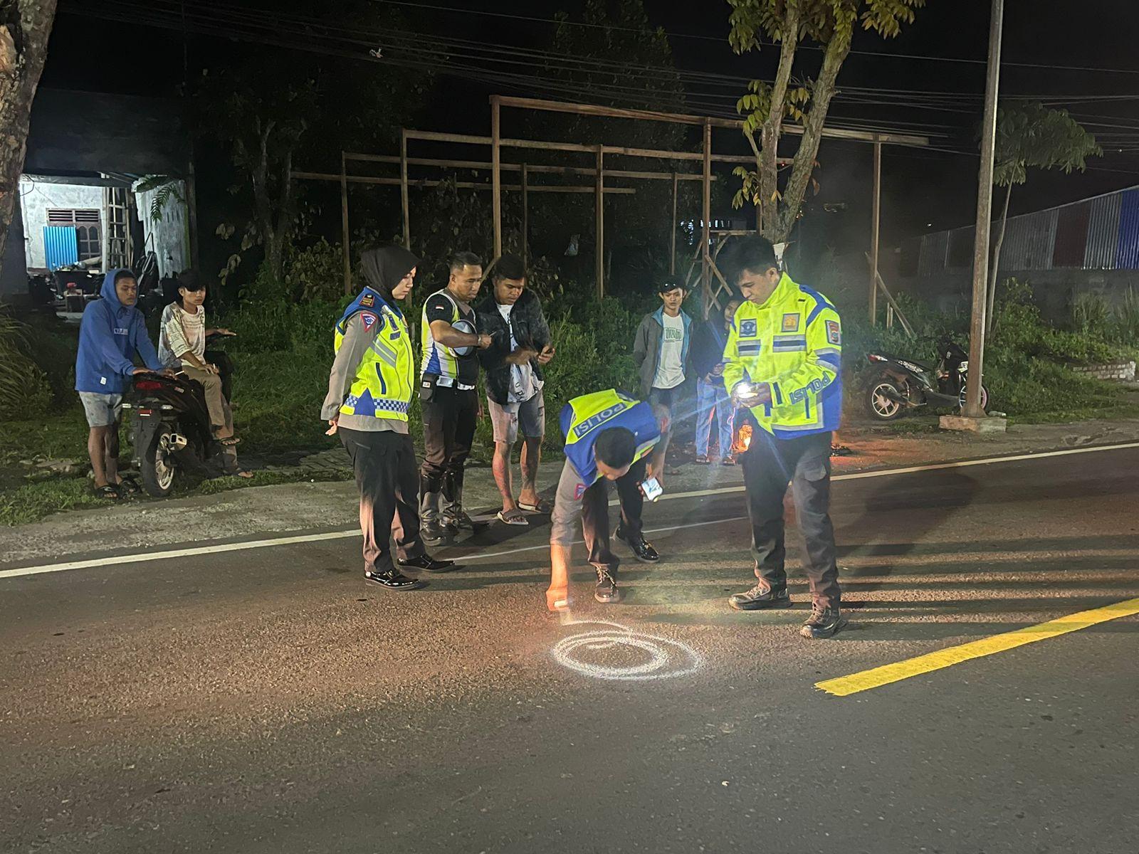 Satlantas Polres Bitung Masih Lidik Kecelakaan Serda Hasy Kaunang Hingga Meninggal, Periksa 5 Saksi