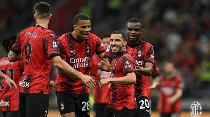Hasil Babak Pertama AC Milan vs Udinese, Skor Sementara 1-0, Tim Rossoneri Main Tinggal 10 Orang