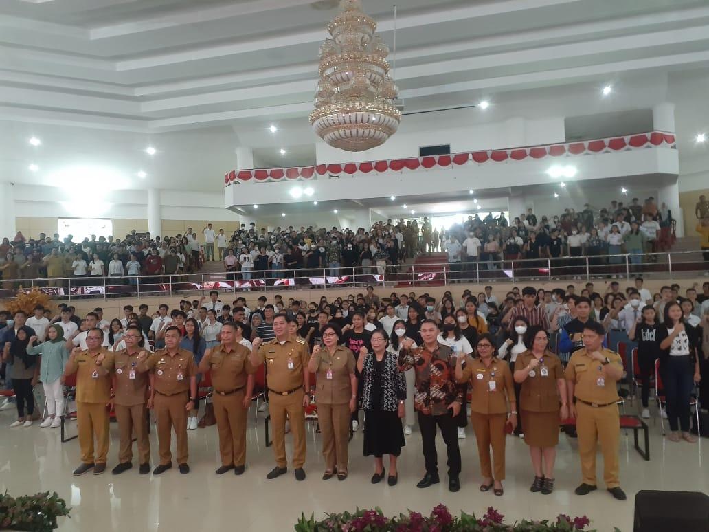 Wagub Sulawesi Utara Steven Kandouw Buka Bimbel Kompetensi Dasar Peserta Tes Kedinasan