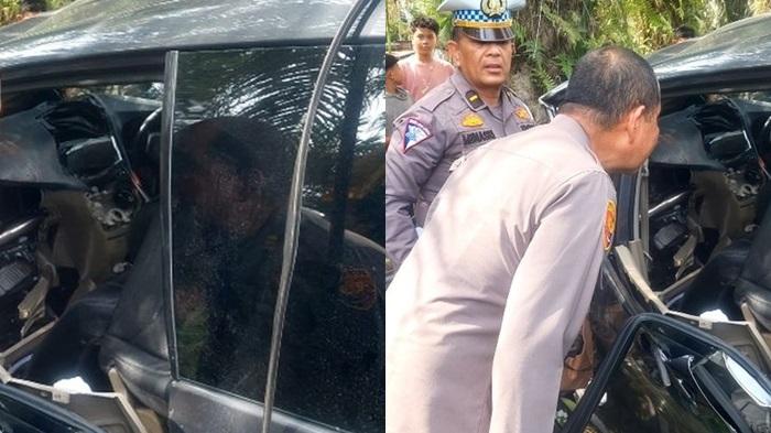 Kecelakaan Maut, Ayah dan Anak Perempuan Tewas, 3 Orang Korban Seusai Mobil Tabrak Pohon