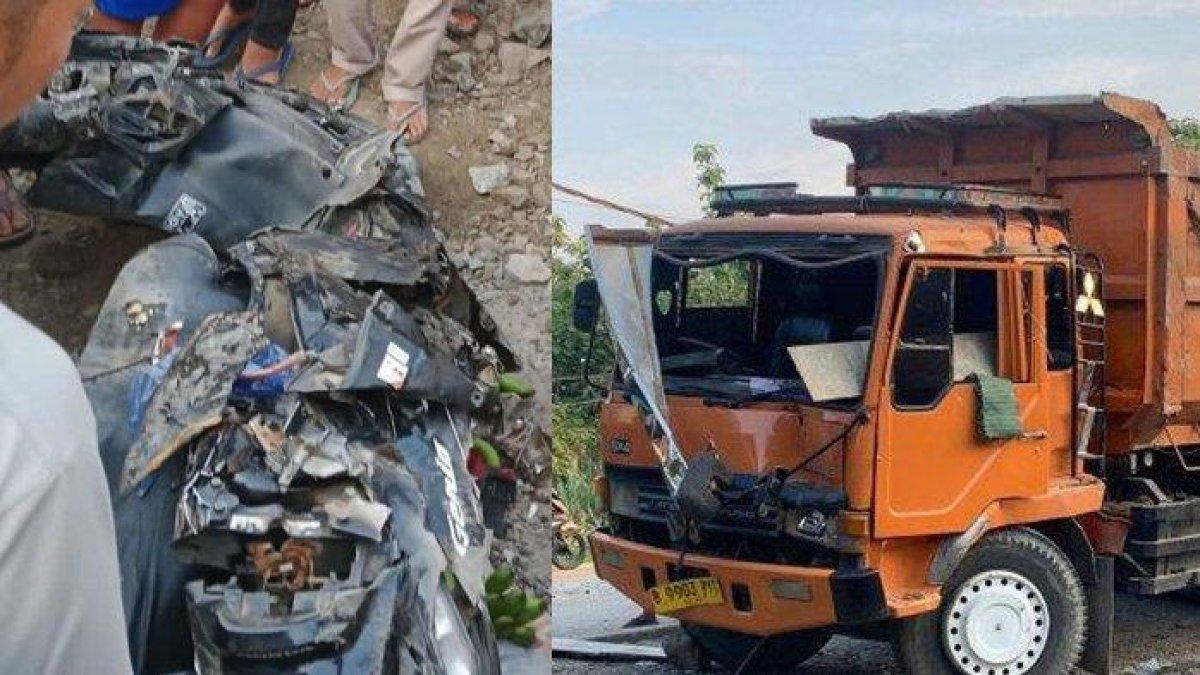 Viral Detik-detik Istri dan Anak Pria di Bogor Tertimpa Truk Tambang Usai Jajan Bakso