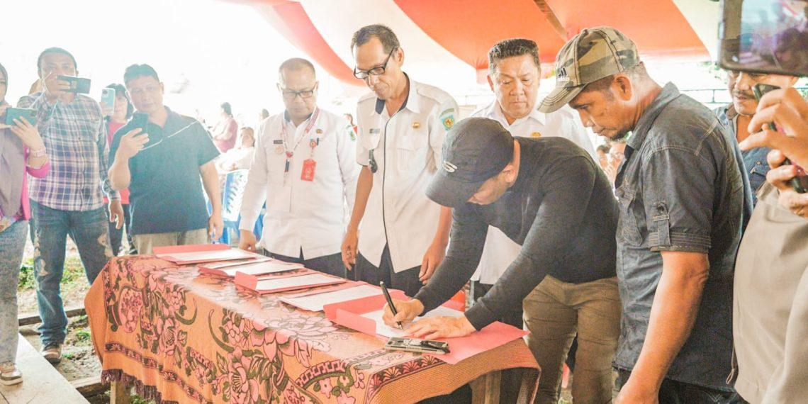Imandi-Tambun Bolmong Sulawesi Utara Berakhir Damai di Perbatasan