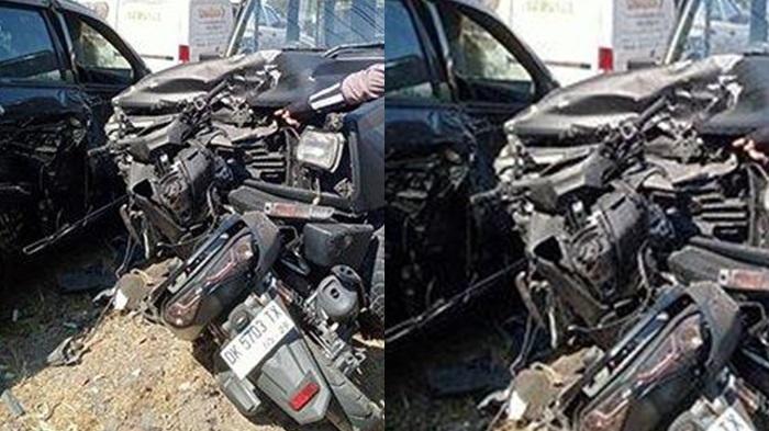 Kecelakaan Maut, 2 Orang Tewas, Tabrakan 2 Motor dan 2 Mobil