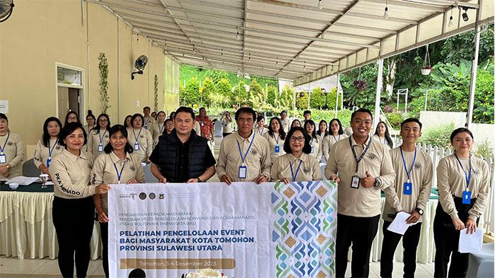 Program Studi PKA Manado Politeknik Pariwisata Bali Gelar PKM di Tomohon Sulawesi Utara