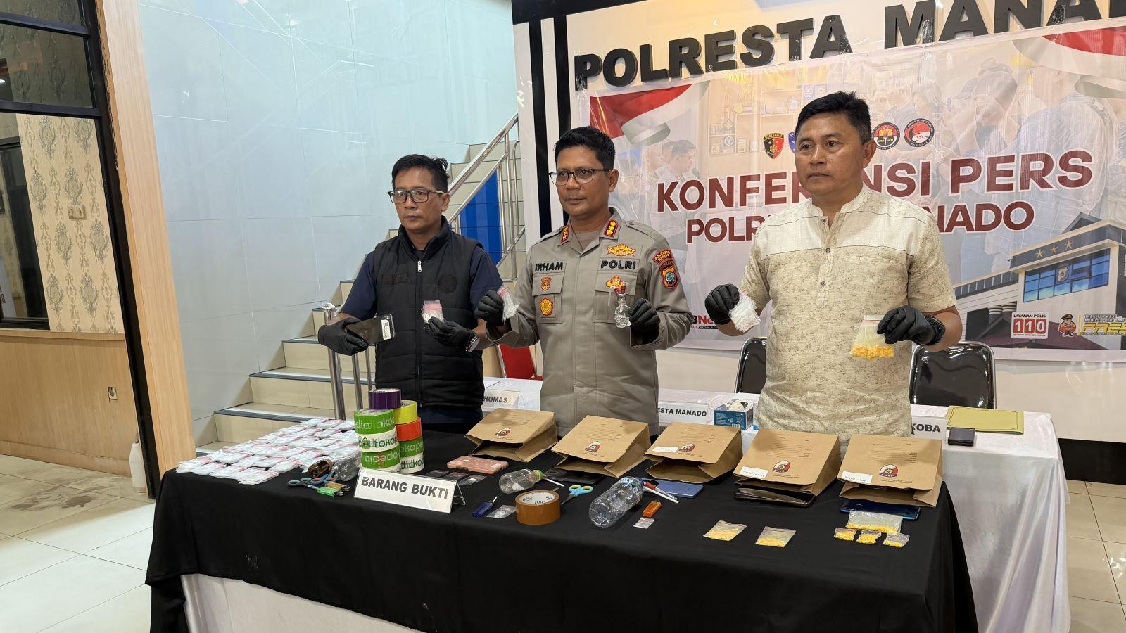 Identitas 6 Tersangka Narkoba yang Ditangkap Polresta Manado Selama Juli 2026 - Tribunmanado.co.id