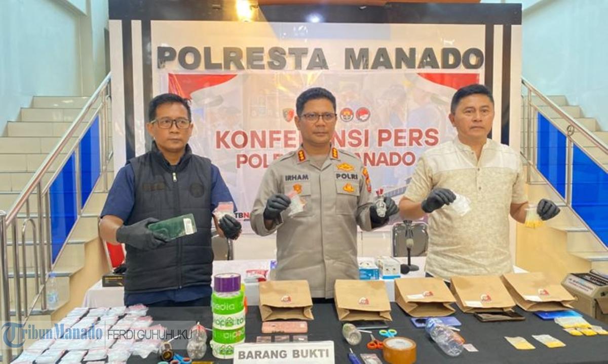Sepanjang 6 Bulan Terakhir, Satresnarkoba Polresta Manado Ungkap 26 Kasus, Berikut Rinciannya - Tribunmanado.co.id