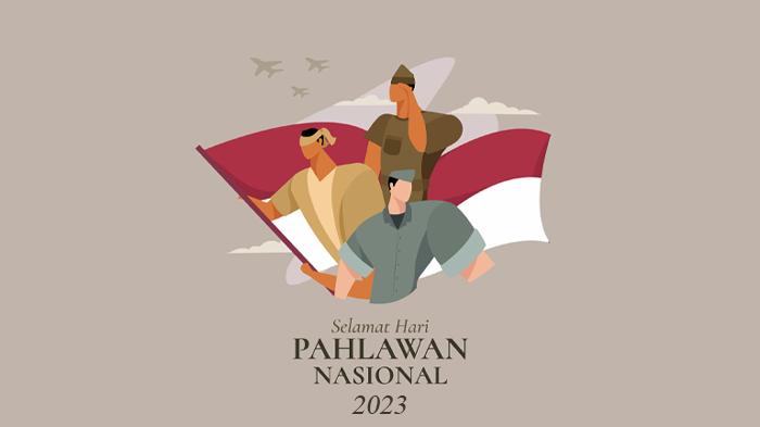 12 Poster Ucapan Selamat Hari Pahlawan 2023, Buat Status Media Sosial