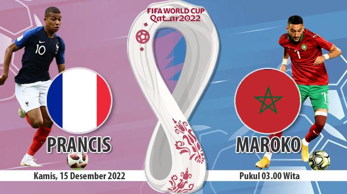 Link Live Streaming Prancis vs Maroko, Laga Rebut Tiket Final Piala Dunia 2022, Akses di Sini