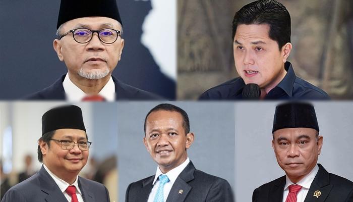 Profil 5 Menteri Jokowi yang Secara Terbuka Mendukung Prabowo-Gibran di Pilpres, Ada Kader PDIP
