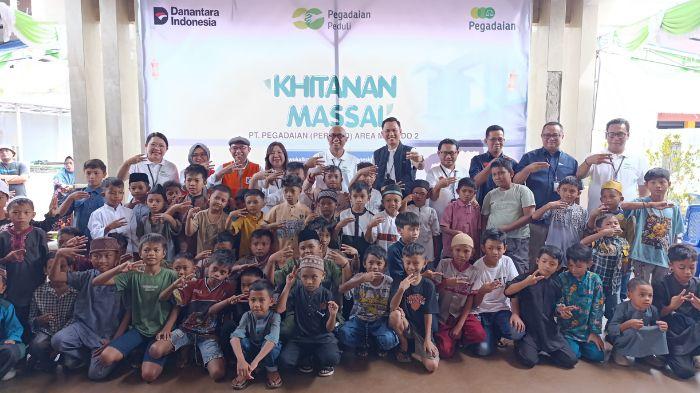 Pegadaian Peduli, Kembali Gelar Khitanan Massal Layani 65 Orang Anak di Kota Bitung - Tribunmanado.co.id