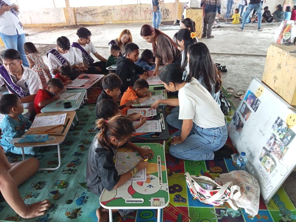 FKM Unsrat Manado Sulawesi Utara Beri Penyuluhan Kesehatan ke Anak Didik Komunitas Dinding Manado