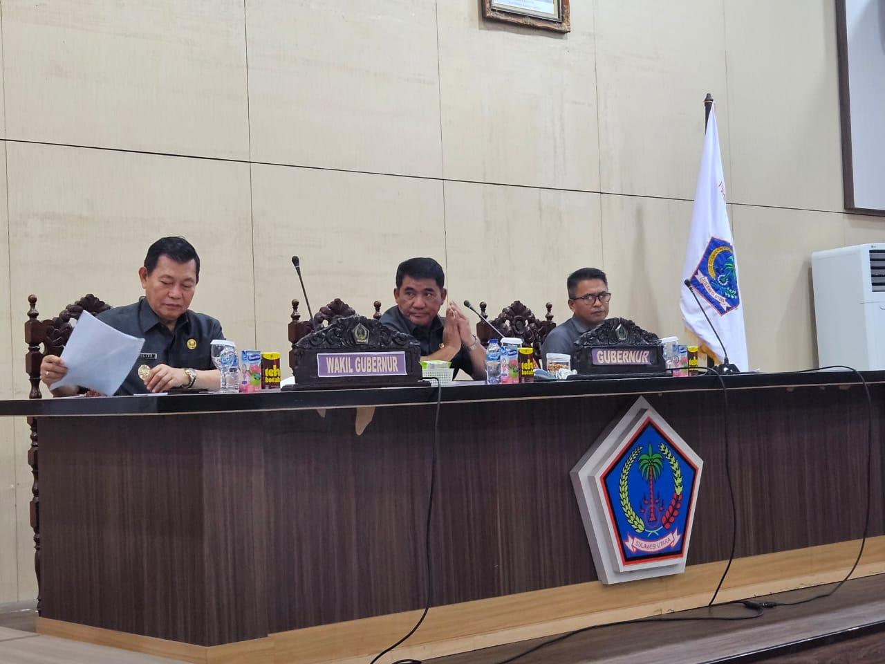 Yulius Selvanus Pimpin Rapat HUT ke-61 Sulawesi Utara, Berbagai Acara Bakal Dihadirkan