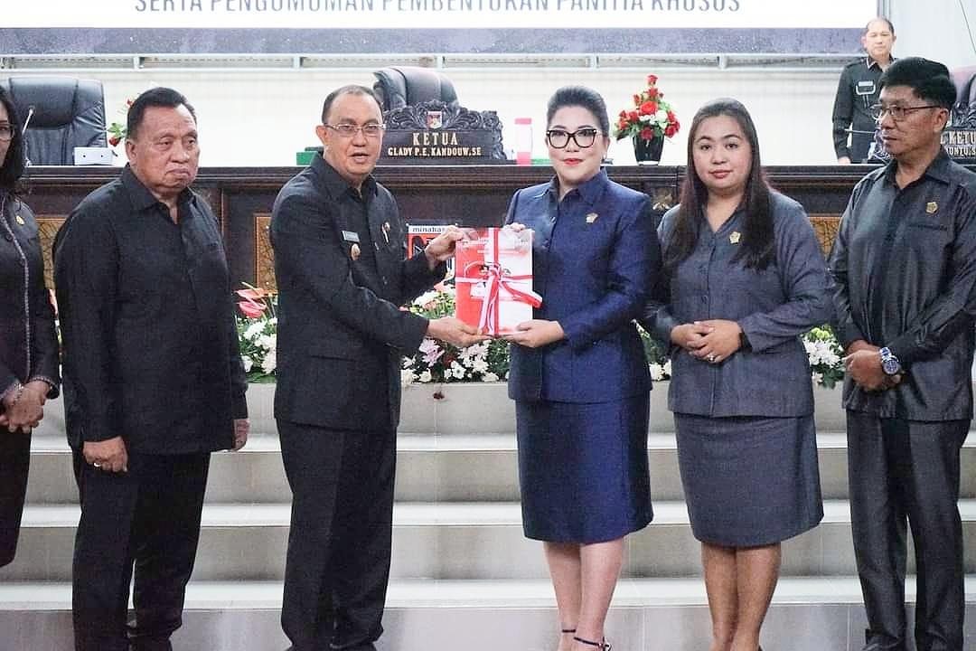 DPRD Minahasa Gelar Rapat Paripurna, Bahas Ranperda Insiatif dan LKPJ 2022