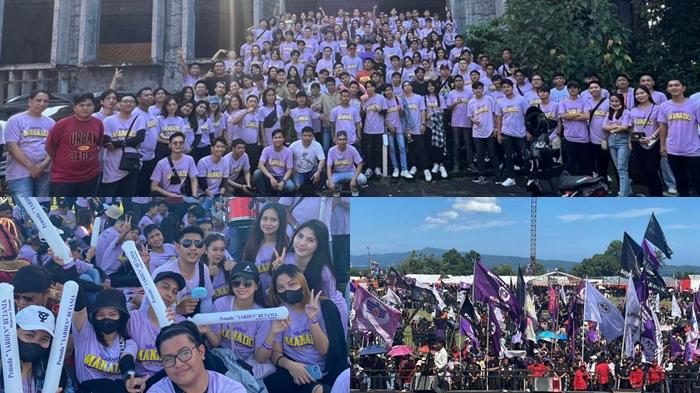 Ratusan Pemuda Wilayah Manado Sentrum Ikut Selebrasi Paskah dan HUT ke 97 Pemuda GMIM di Bitung