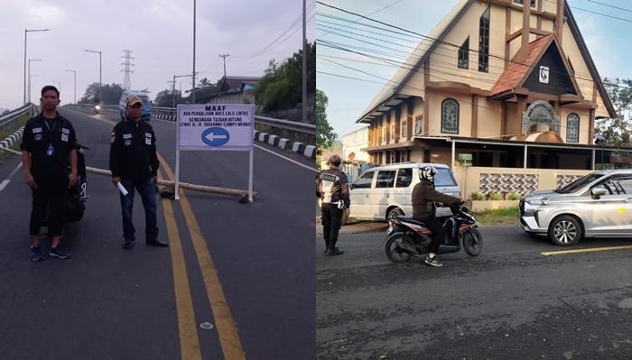 Rekayasa Lalu Lintas di Minut Selama Pelaksanaan FSPG, Kendaraan dari Bitung Diarahkan Masuk Maumbi