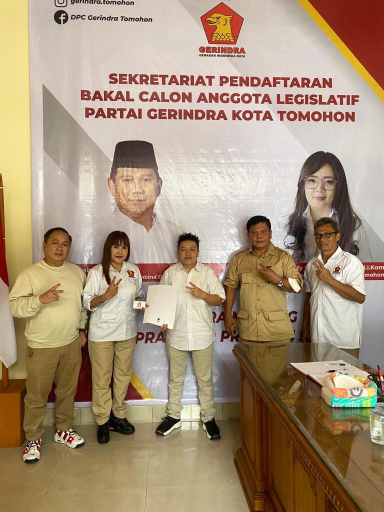 Pileg 2024, Sejumlah Figur Potensial Merapat ke Partai Gerindra Tomohon, Ada Pengusaha