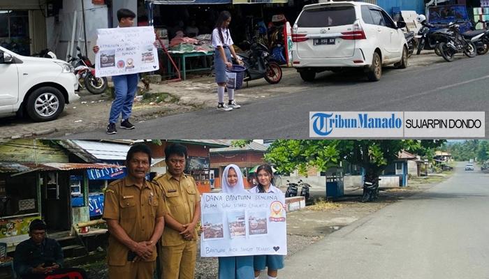 SMAN-2-Dumoga-didampingi-para-guru-saat-menggelar-aksi-penggalangan-dana.jpg