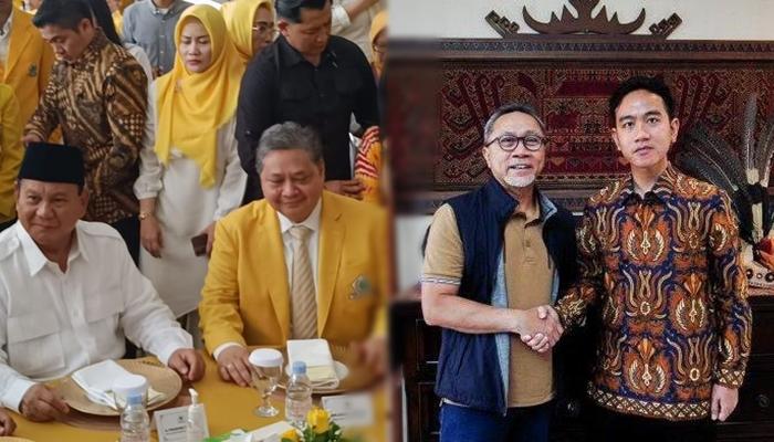 Safari Politik Gibran Jelang Pengumuman Cawapres Prabowo: Bertemu Zulhas dan Resmi Didukung Golkar