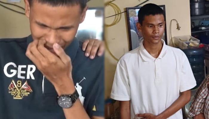 Tangis Haru dan Sujud Syukur Satrio Casis Bintara yang Dibegal usai Diterima Jadi Anggota Polisi