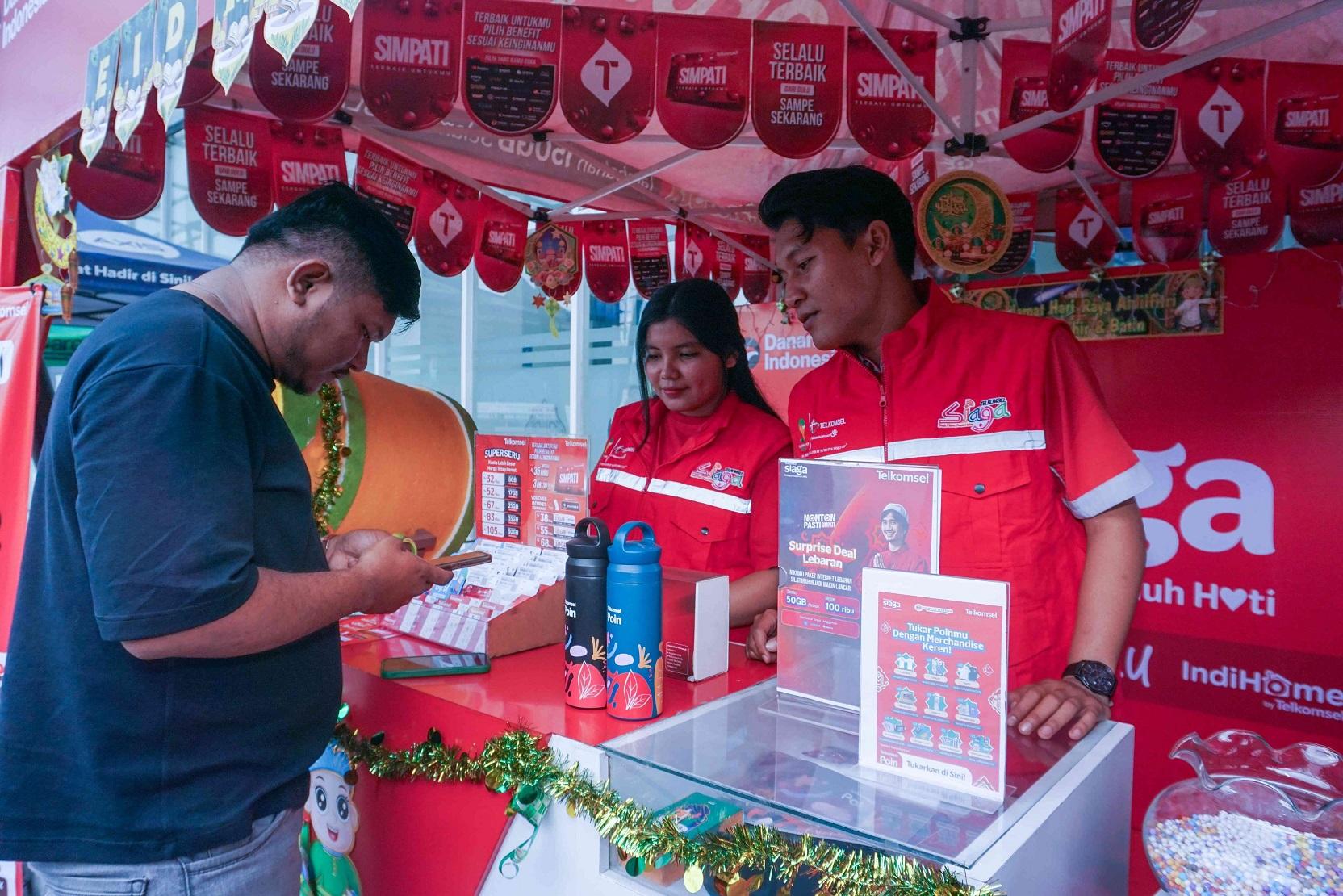 Lebaran 1447 Hijriah, Trafik Data Telkomsel Naik 10 Persen, Payload WhatsApp Tertinggi di Pamasuka