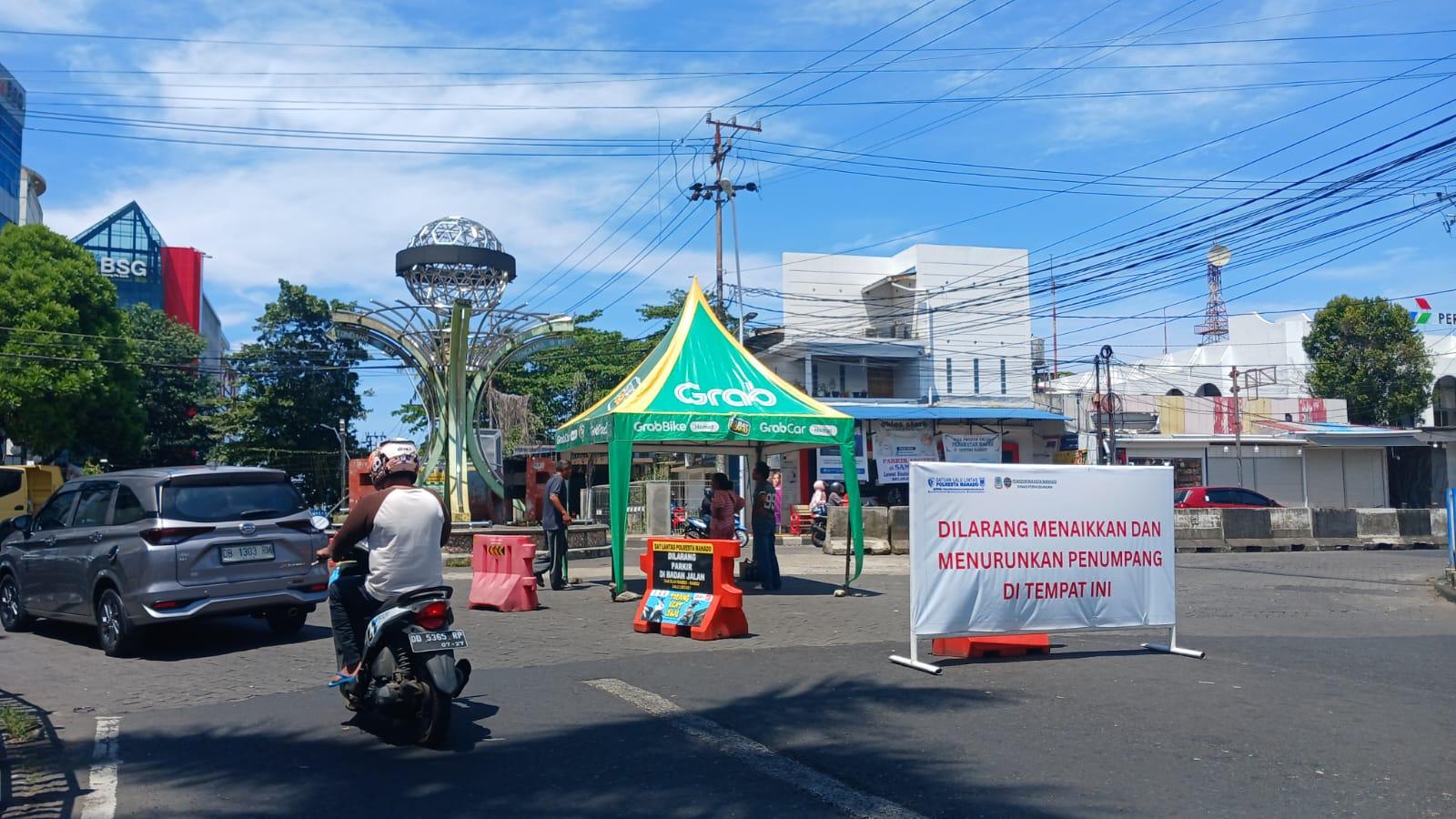 Angkot Dilarang Ngetem di Zero Point Manado, Warga Respons Positif