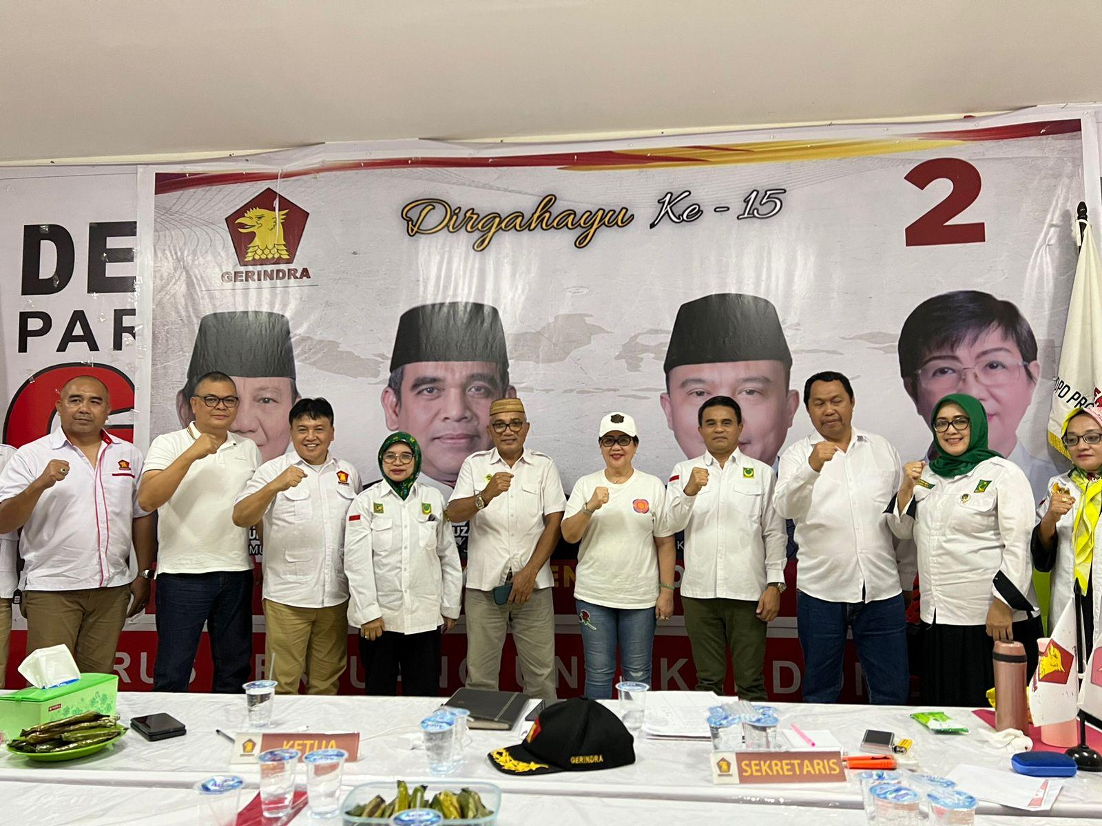 Gelar Silahturahmi, Gerindra dan PBB Bahas Strategi Menangkan Prabowo Subianto di Sulawesi Utara
