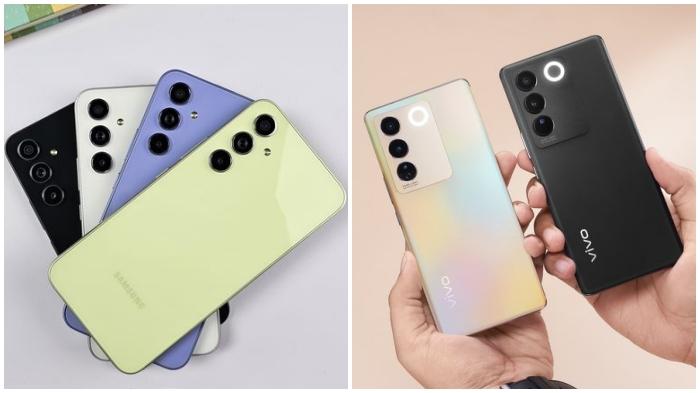 Perbandingan HP Samsung A54 5G vs Vivo V27 5G, Simak Harga dan Spesifikasinya
