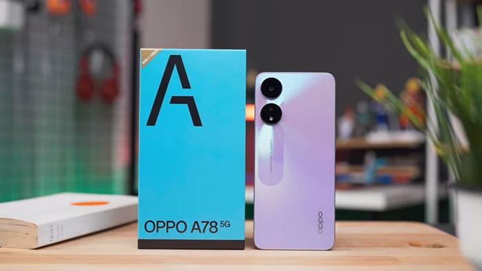 Spesifikasi dan Harga HP Oppo A78 5G, Miliki Kamera 50 MP dan RAM 8GB, Dijual Rp 3 Jutaan