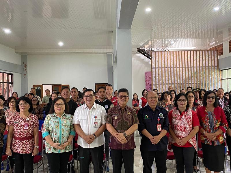 Pemkot Tomohon Dukung Generasi Emas 2045 Melalui Sosialisasi Program Genius