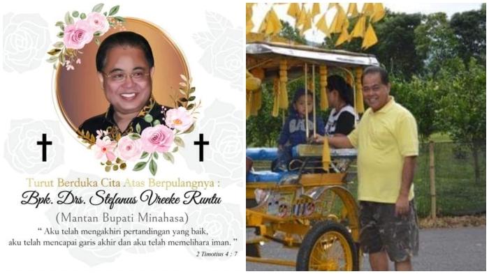 Sosok Stefanus Vreeke Runtu, Mantan Bupati Minahasa 2 Periode, Tutup Usia di Umur 64 Tahun