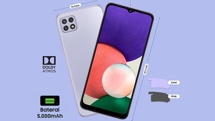 Spesifikasi dan Harga HP Samsung Galaxy A22 5G, Bisa Upgrade ke One UI 5 Android 13