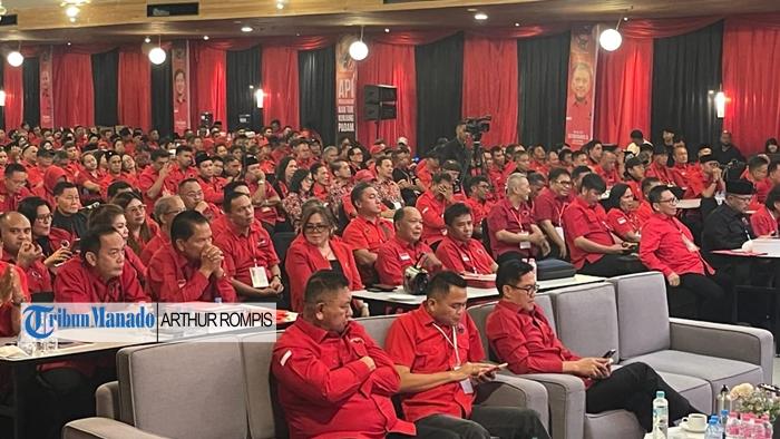 Struktur Pengurus Ketua DPC PDIP 12 Kabupaten Kota di Sulut, Theo Kawatu hingga Geraldi Mantiri