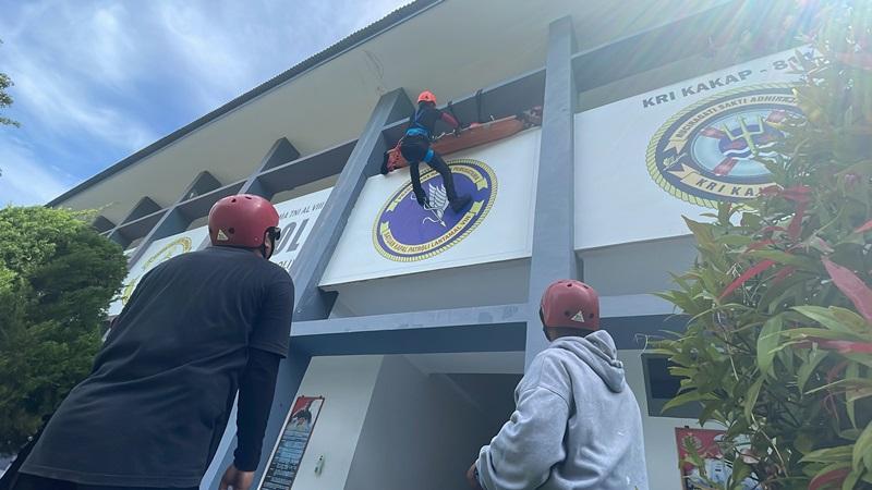 Ikut Latihan Penanggulangan Bencana Lantamal VIII, Nita Warga Kota Bitung Mengaku Dapat Manfaat