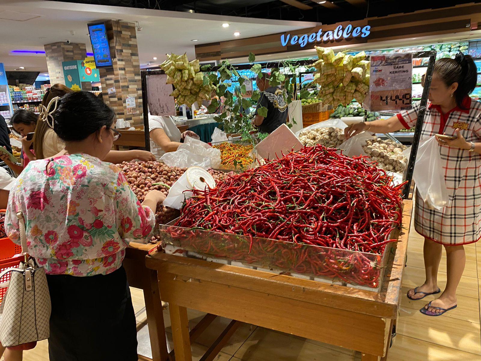 Update Harga Cabai Keriting di Pasar Swalayan Manado Sulawesi Utara Turun Rp 46 Ribu Perkilo