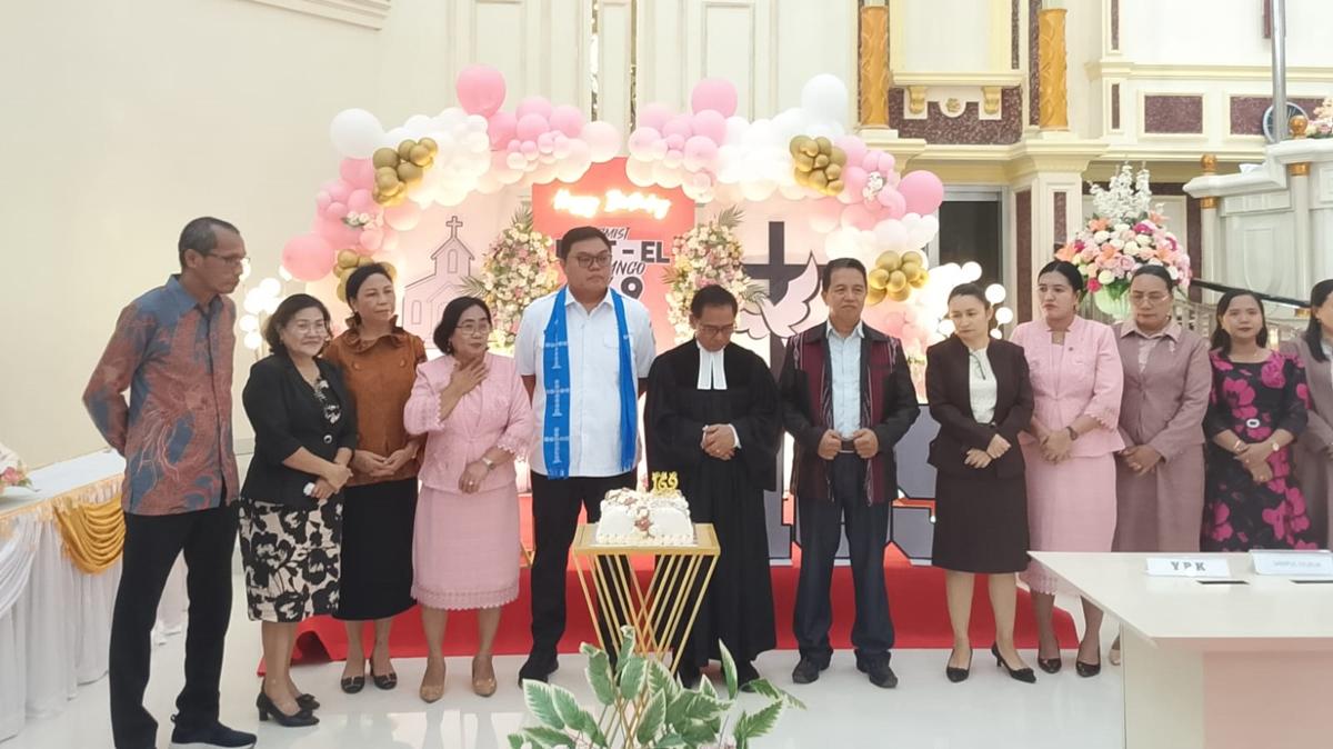 Sukacita Iman HUT ke-169 GMIST Bait-El Lapango, Wabup Bulahari Hadiri Perayaan dan Resmikan Gedung