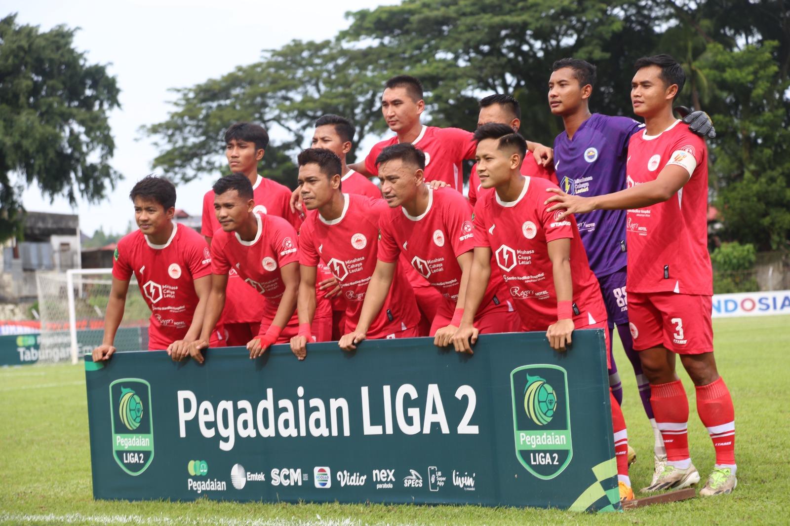 Peluang Bertahan di Liga 2 Tipis, Sulut United Berjuang Sampai Titik Akhir