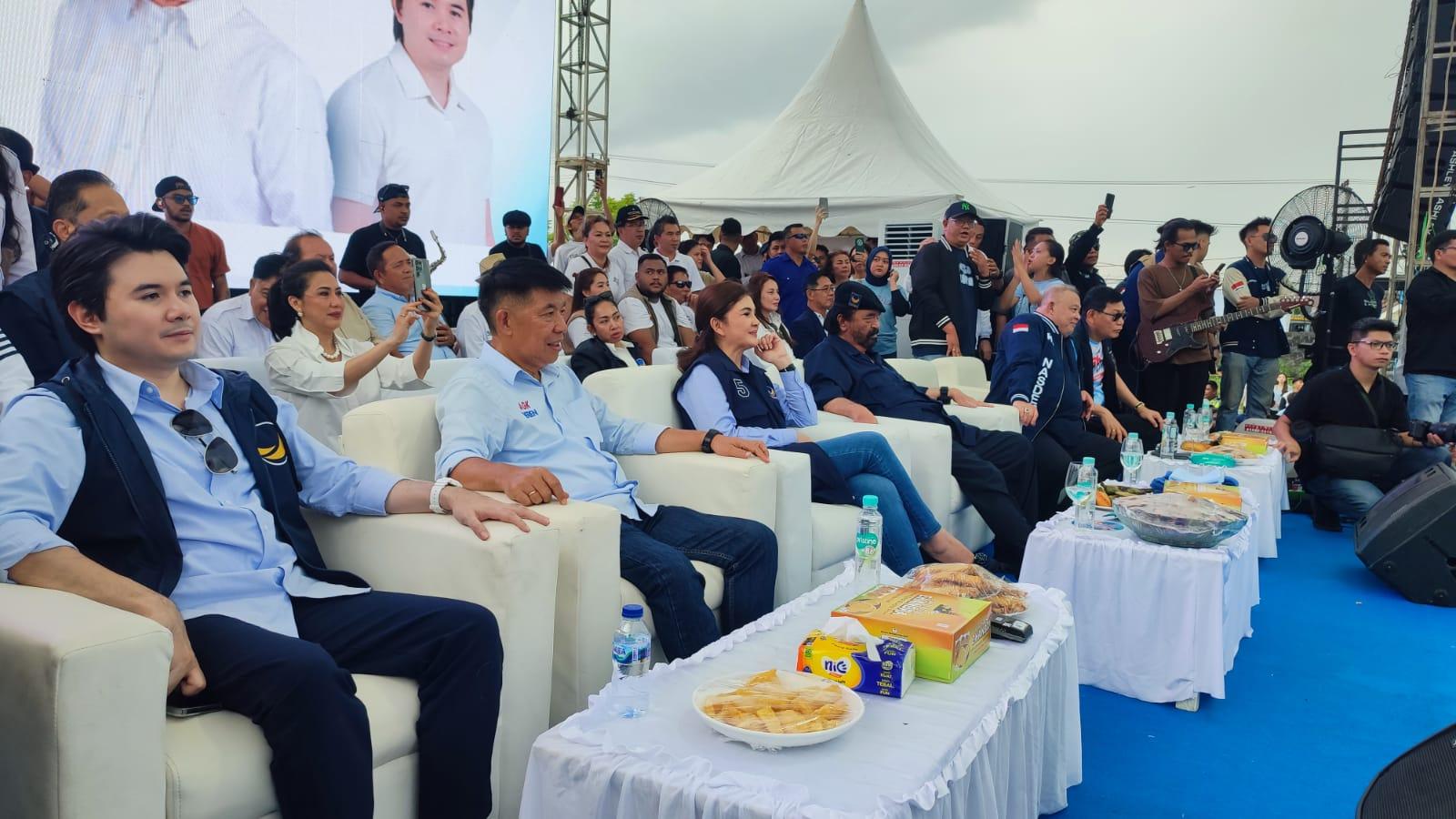 Breaking News : Ketua Umum Partai Nasdem Surya Paloh Hadiri Kampanye Akbar AGK - Deren di Minsel