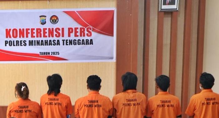 Identitas 10 Tersangka Konflik di Desa Watuliney dan Molompar Mitra Sulut