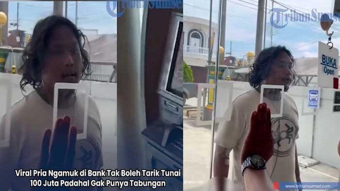Sosok Dani, Pria Ngamuk di Bank karena Tak Bisa Tarik Rp 100 Juta di Bank, Padahal Tak Ada Tabungan