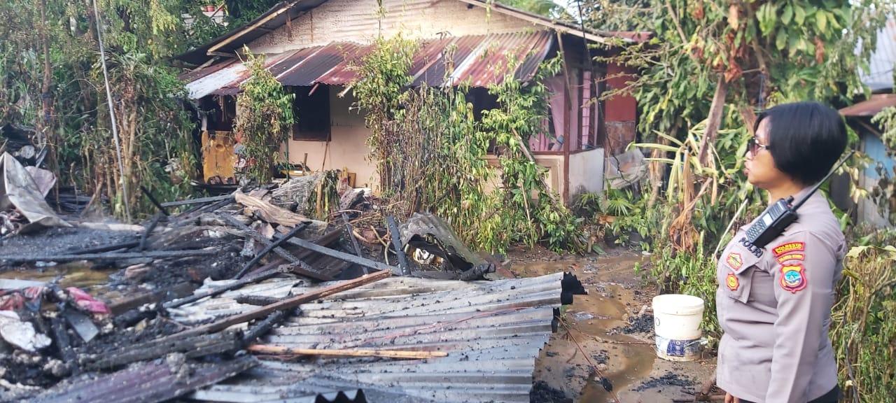 BREAKING NEWS: Kebakaran di Manado Sulawesi Utara, Satu Rumah di Mapanget Ludes Dilahap Api
