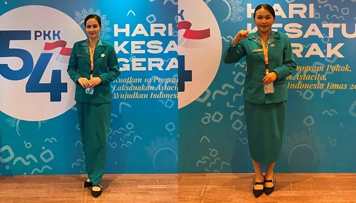 Ketua dan Wakil Ketua TP-PKK Sangihe Hadiri Puncak HKG PKK ke-54 di Makassar - Tribunmanado.co.id