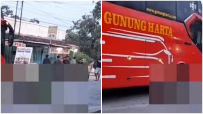 Kecelakaan Maut, 2 Remaja Tewas Terpental 50 Meter, Tabrakan Bus dan Motor